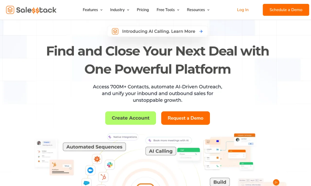 Screenshot of SendBuzz website