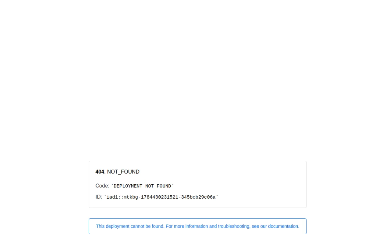 Screenshot of Tome website