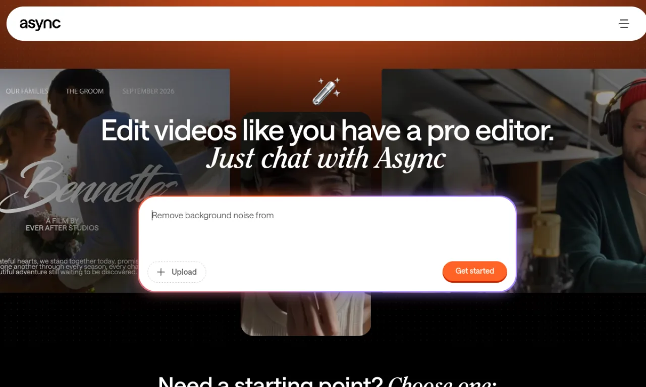 Screenshot of Podcastle website