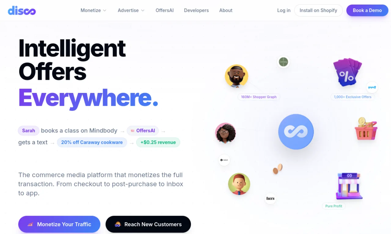 Screenshot of Disco / Cooperative networks website