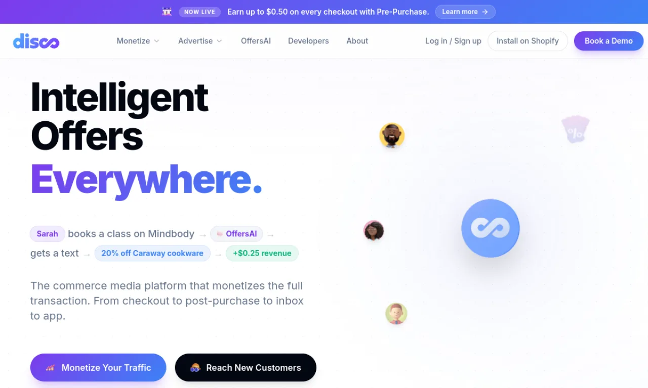 Screenshot of Disco / Cooperative networks website