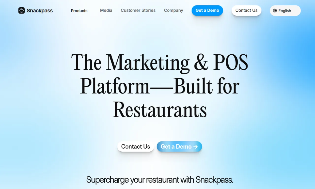 Screenshot of Snackpass / field tools website