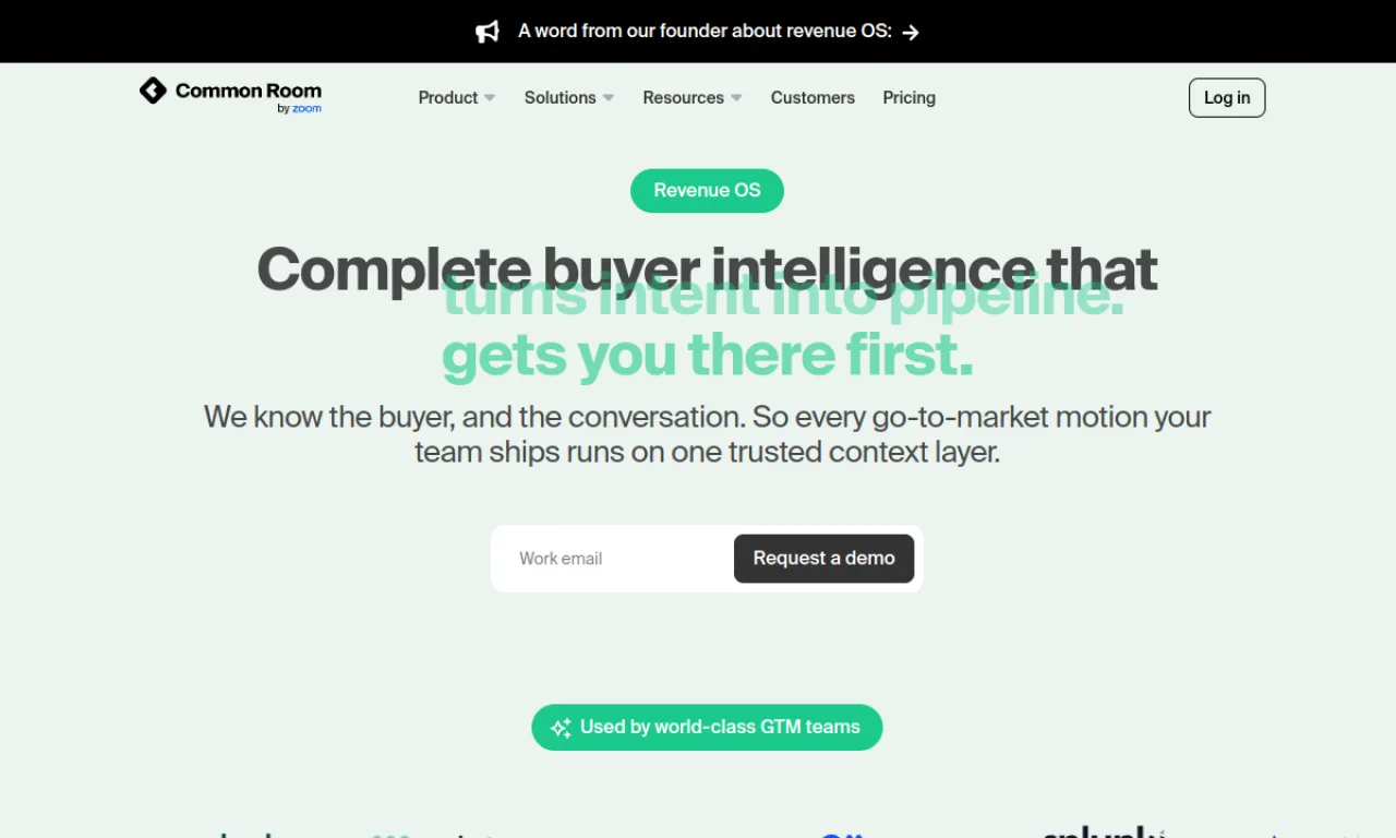 Screenshot of Common Room RoomieAI website