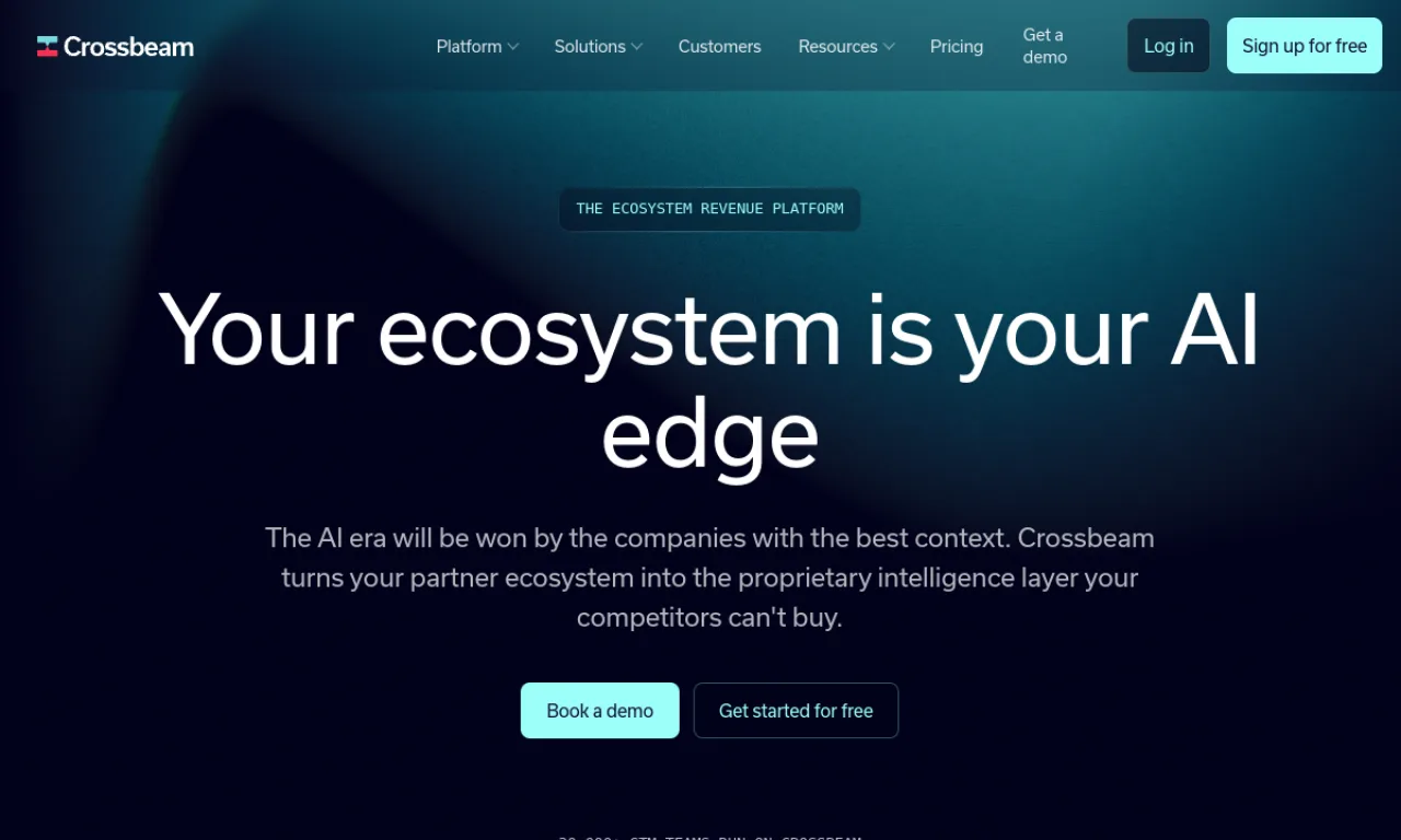 Screenshot of Partnered website