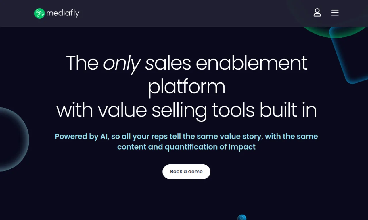 Screenshot of InsightSquared (Mediafly) website