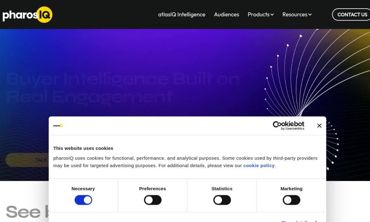 Screenshot of MRP Prelytix website