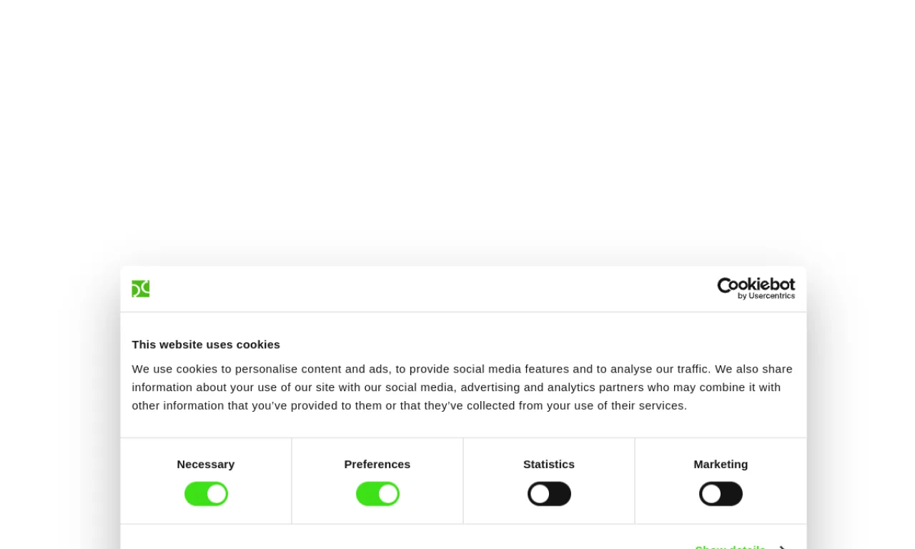 Screenshot of Newired website