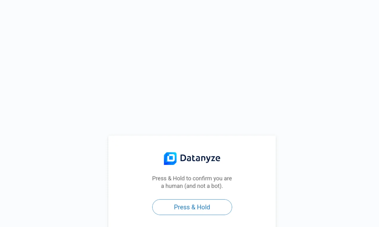 Screenshot of Datanyze website