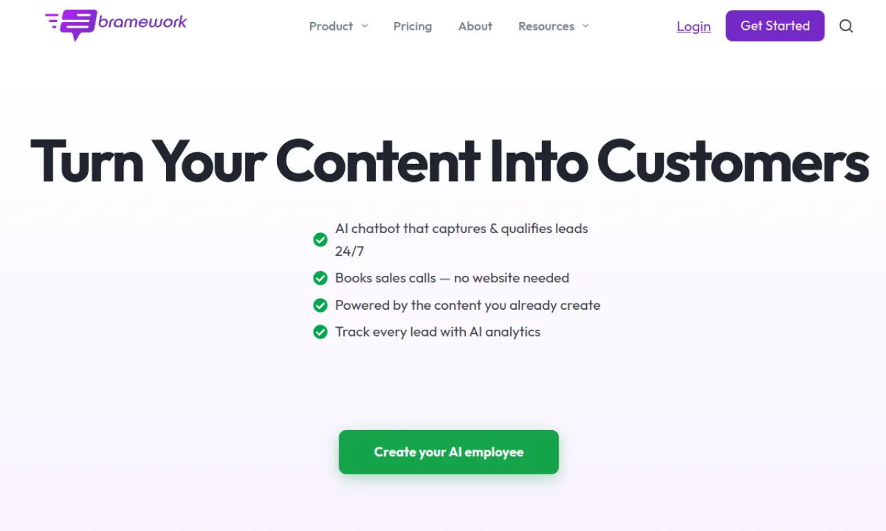 Screenshot of Cohesive / Bramework website