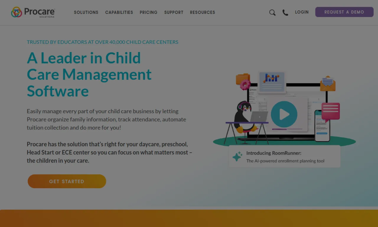Screenshot of LifeCubby website