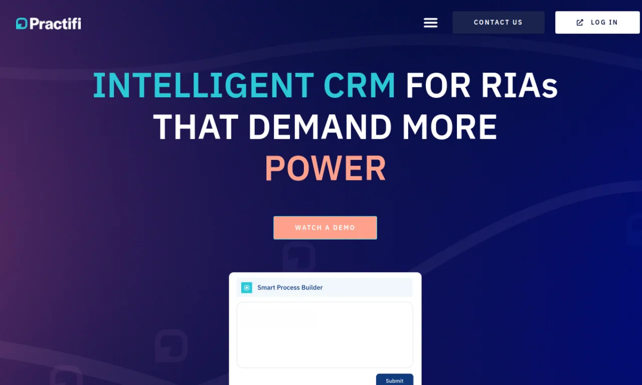 Screenshot of Practifi website