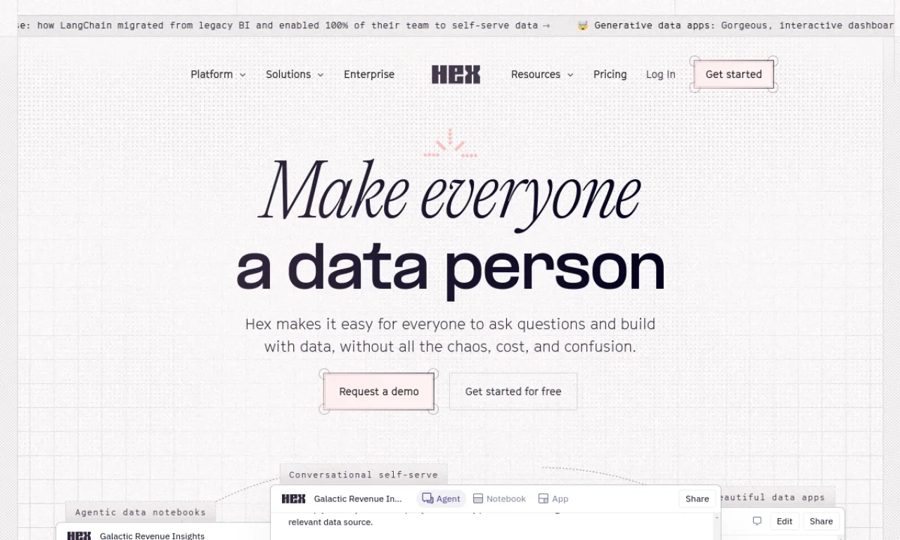 Screenshot of Count / Hex website