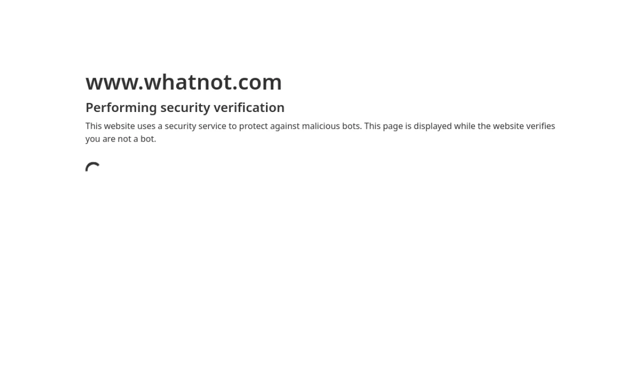 Screenshot of Whatnot website