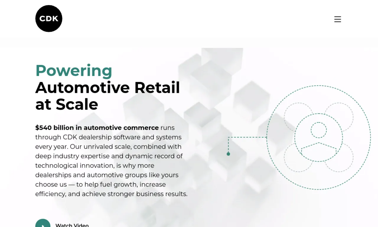 Screenshot of Elead (CDK) website