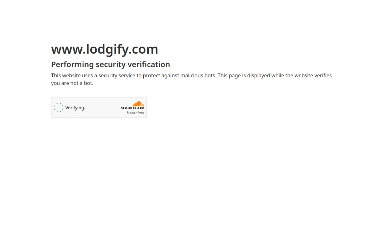 Screenshot of Lodgify website