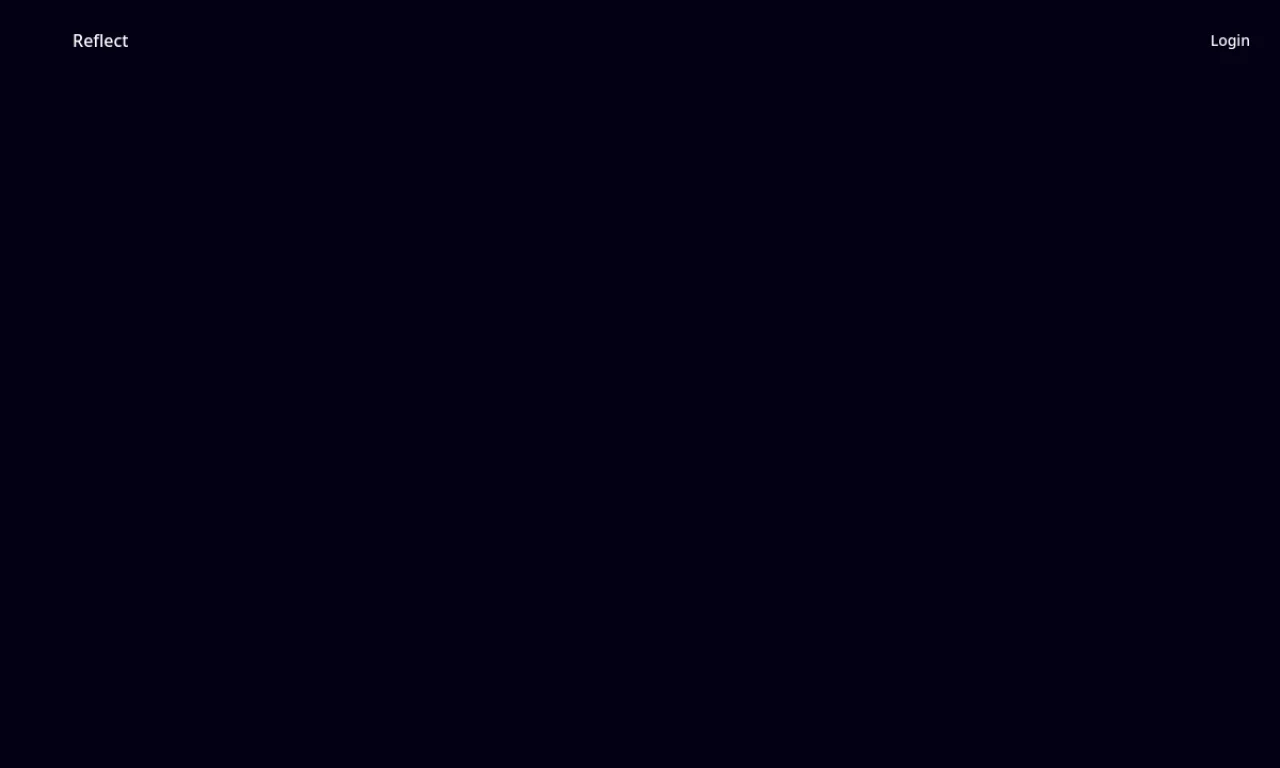 Screenshot of Mem / Reflect website