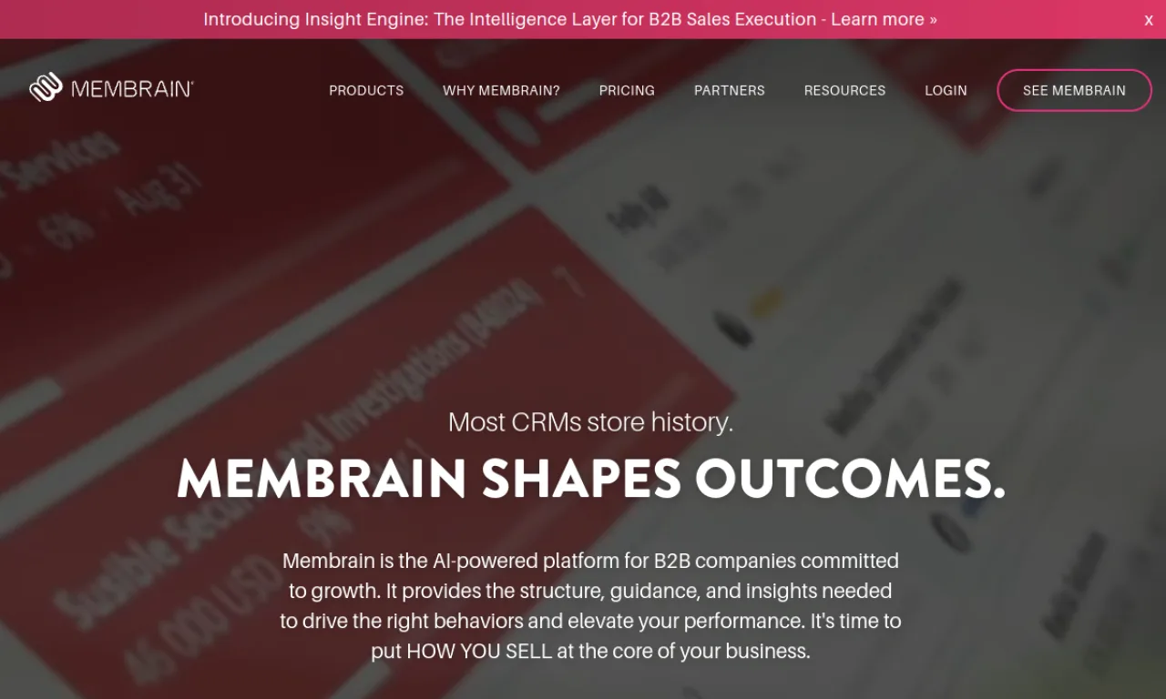 Screenshot of Membrain Playbooks website