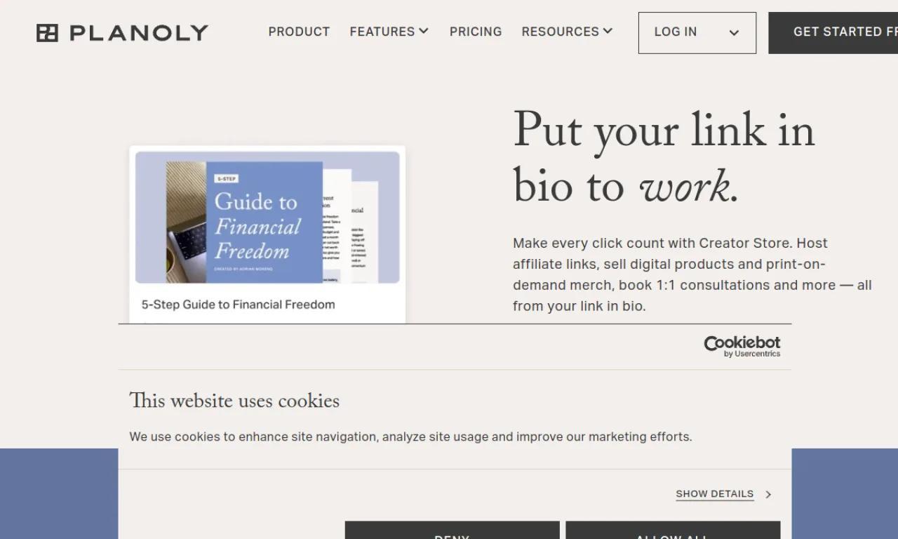 Screenshot of Snipfeed website