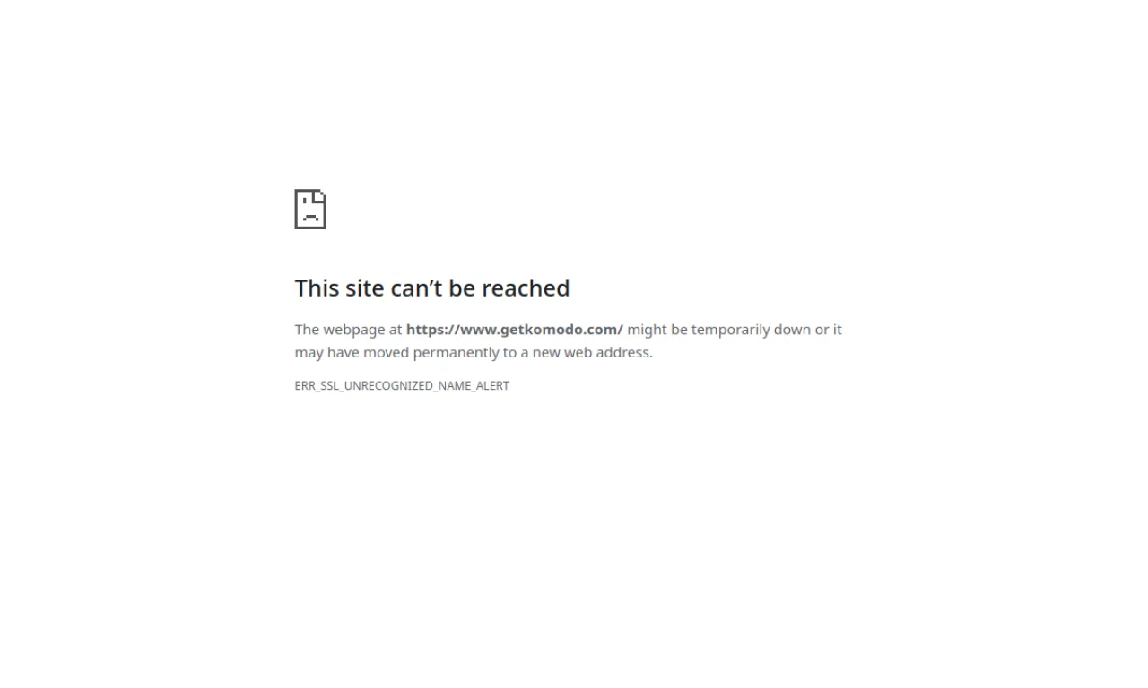 Screenshot of Komodo / CloudApp website