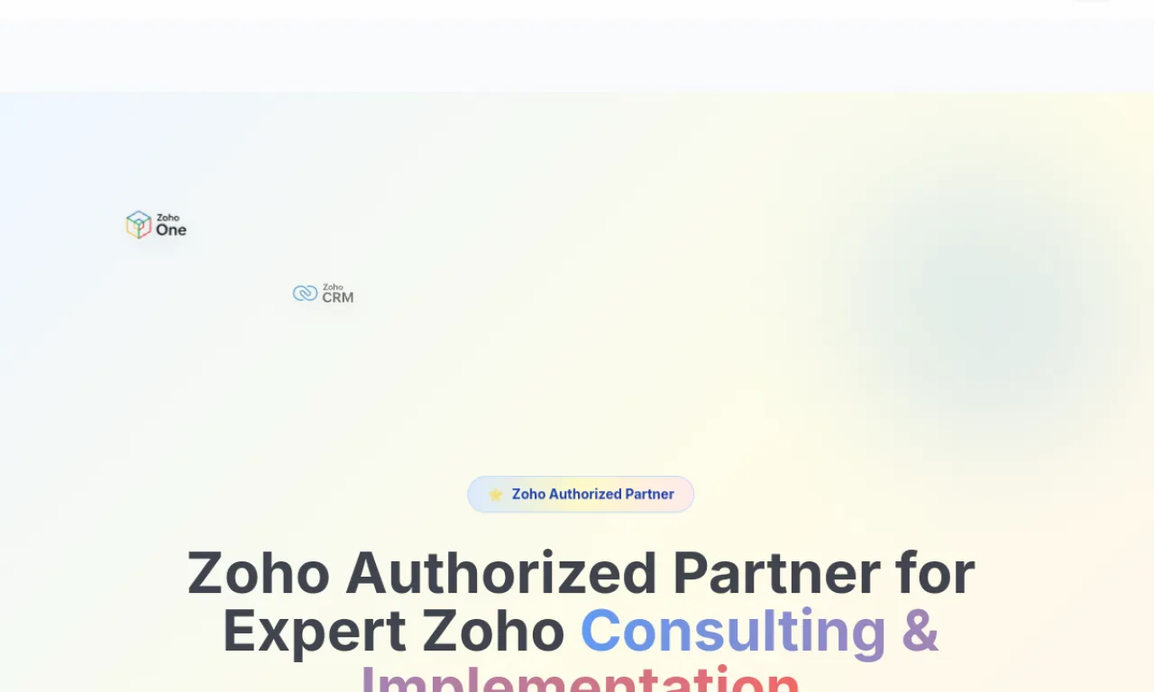 Screenshot of ZoFlowX website