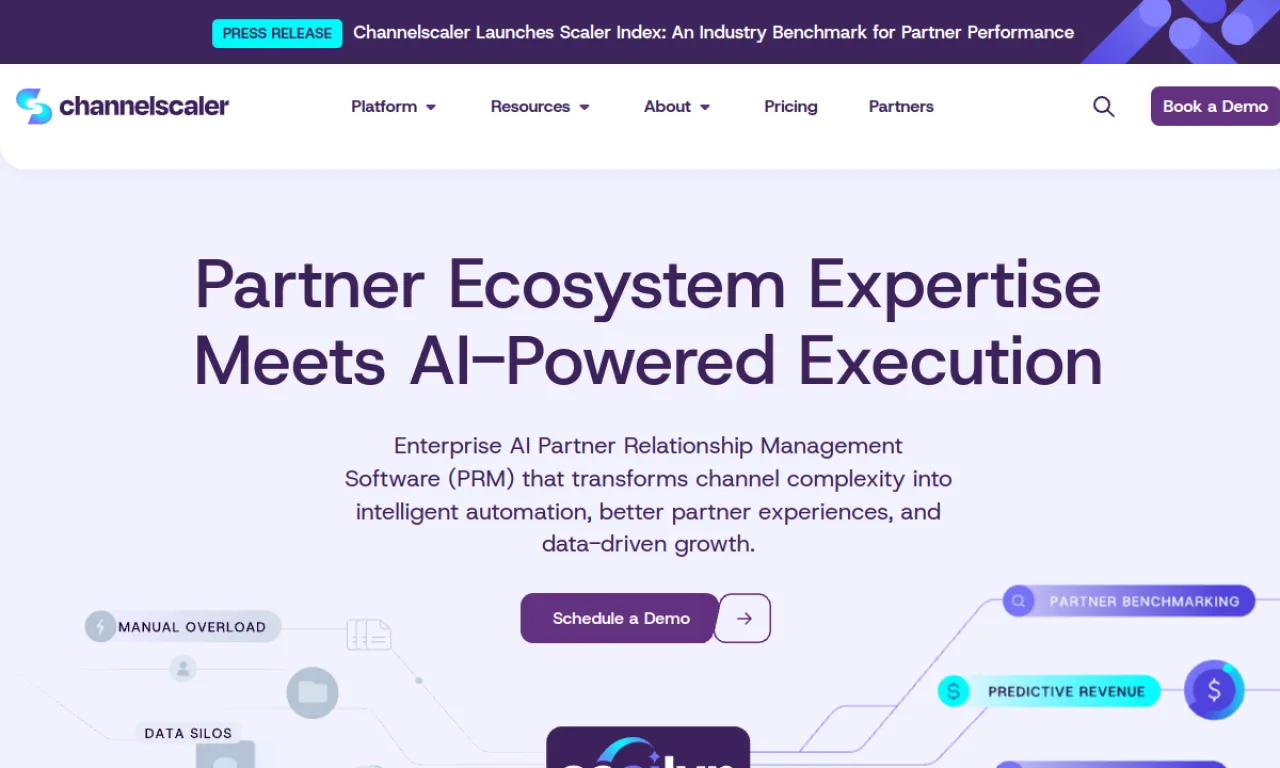 Screenshot of Allbound website
