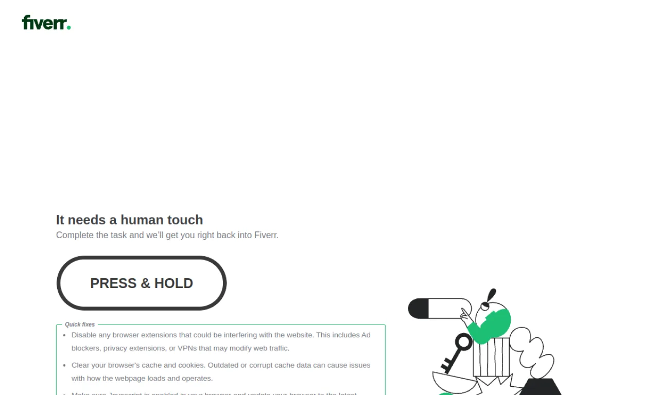 Screenshot of ClearVoice website