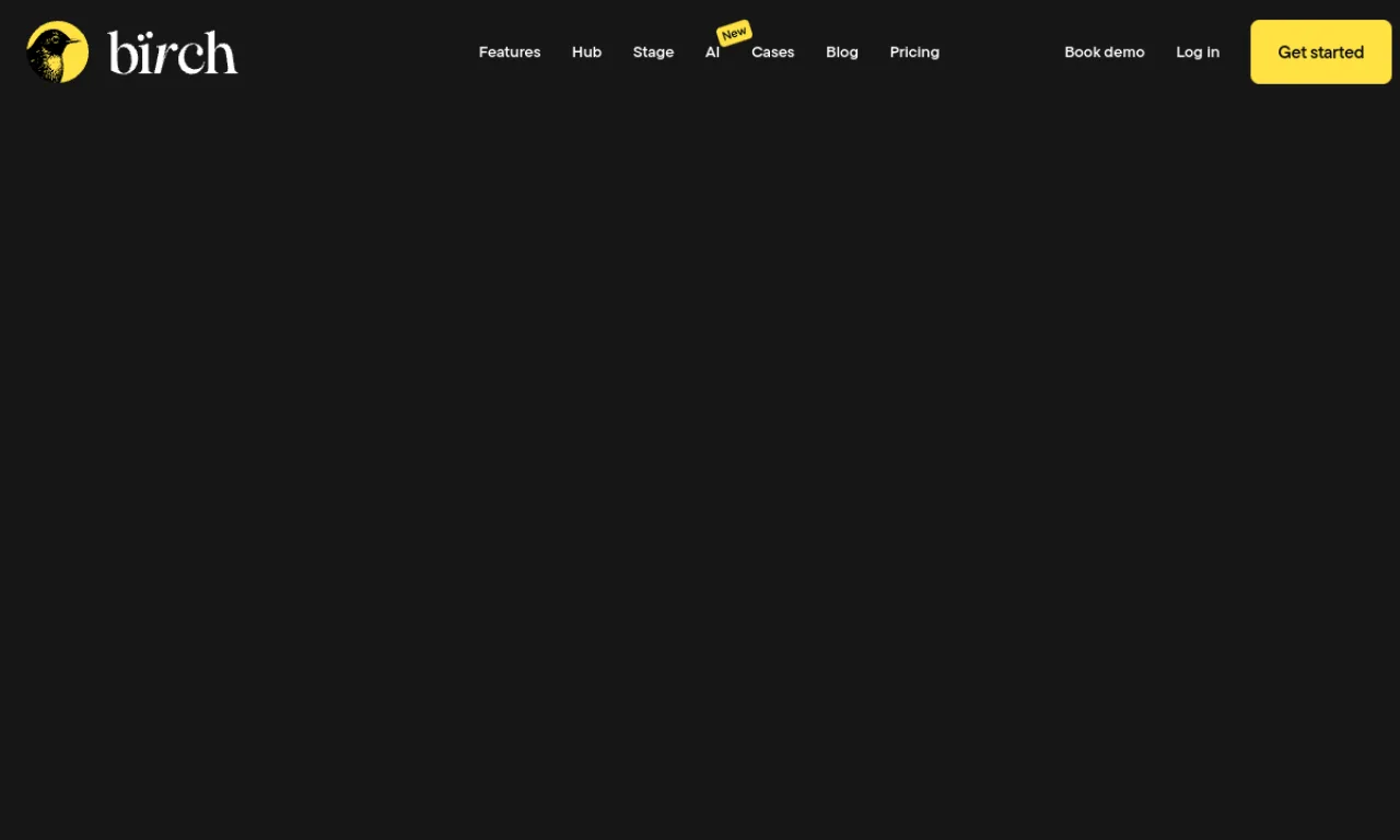 Screenshot of Revealbot website