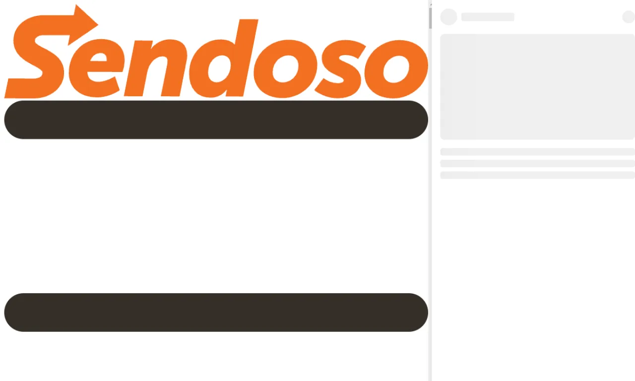 Screenshot of Sendoso Express website