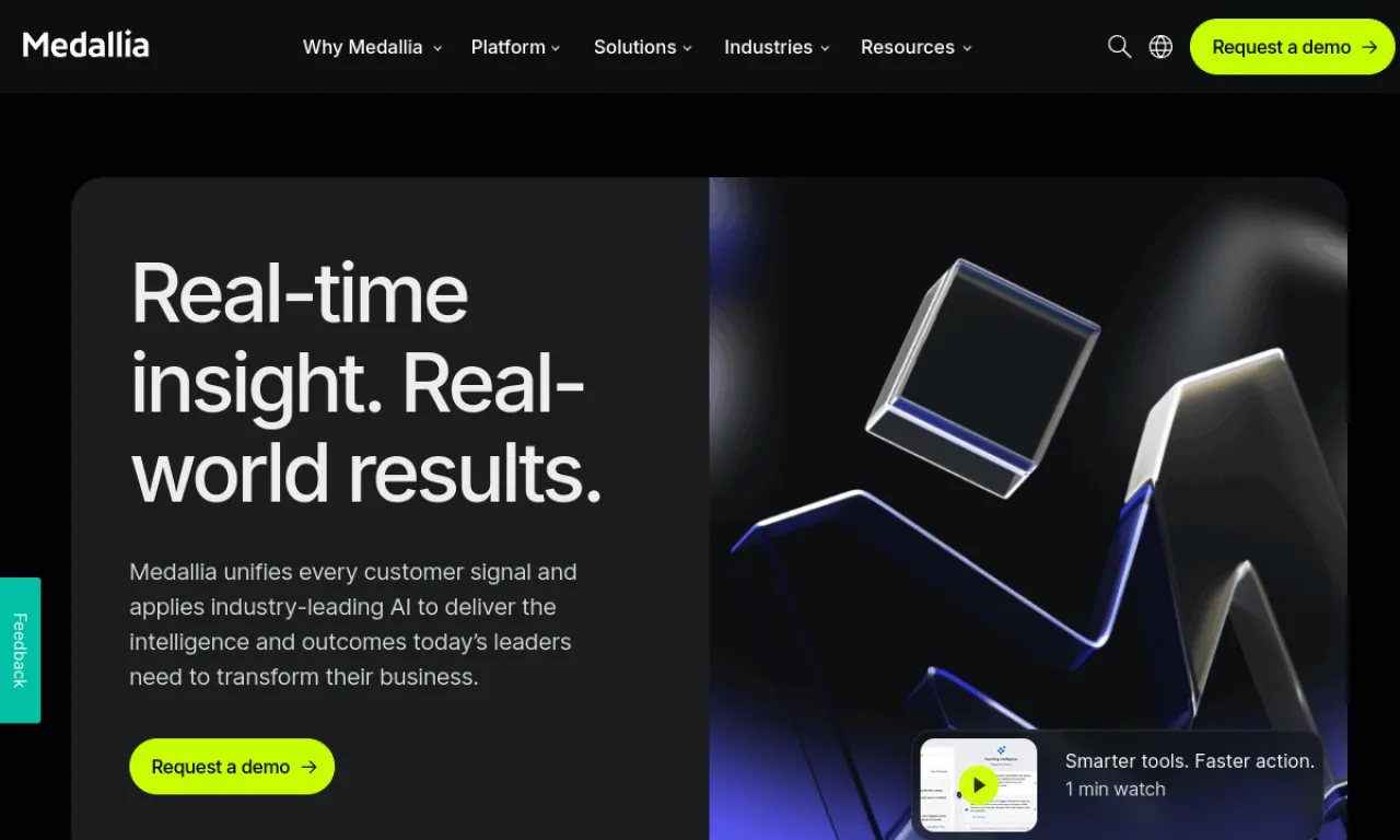 Screenshot of Monkey Learn website