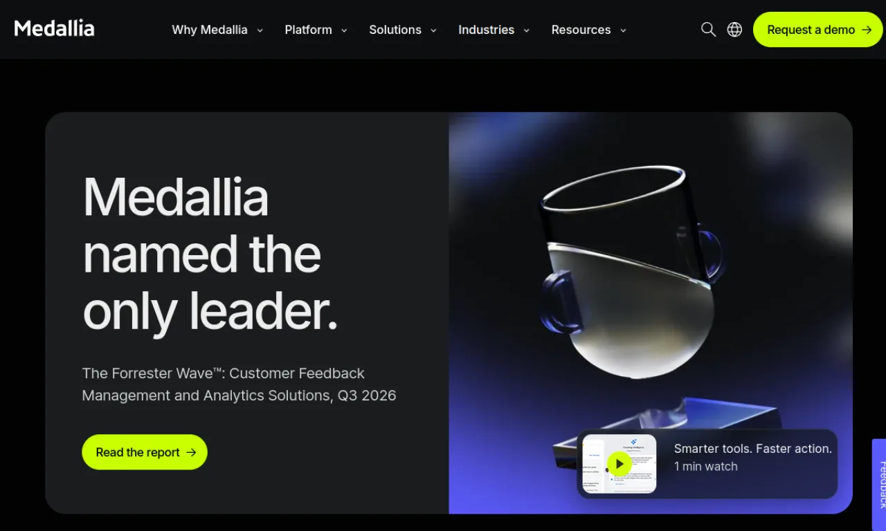 Screenshot of Monkey Learn website