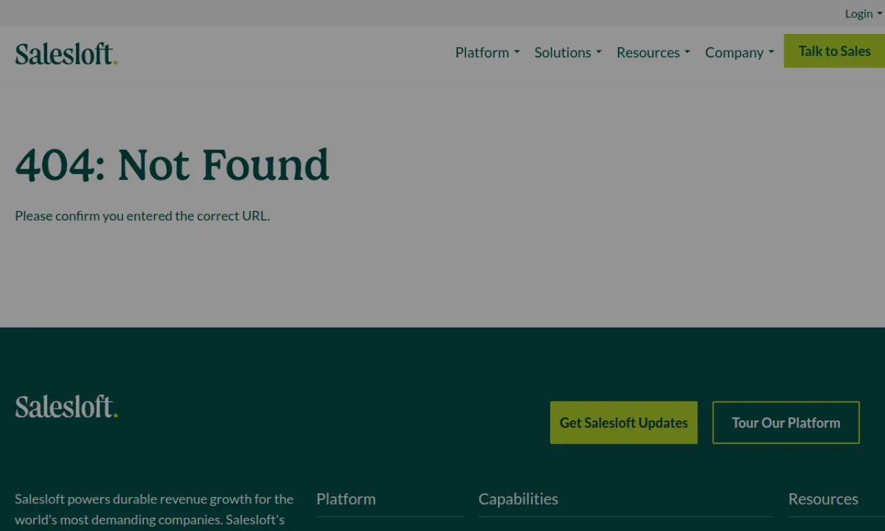 Screenshot of Drift Chat website