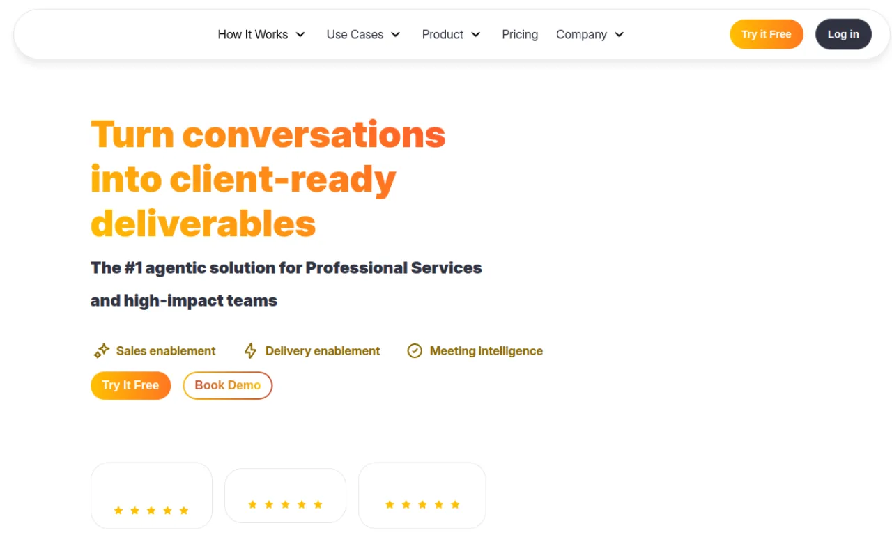 Screenshot of Sembly / Market tools website