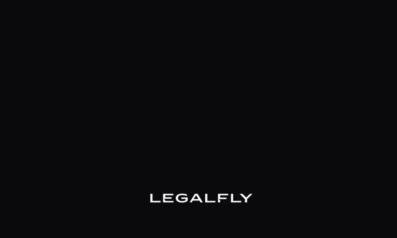 Screenshot of LegalFly website