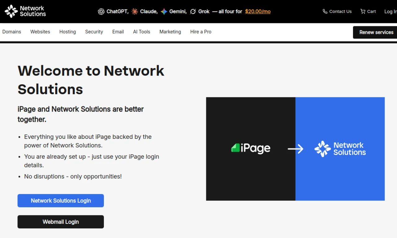 Screenshot of SPRY website