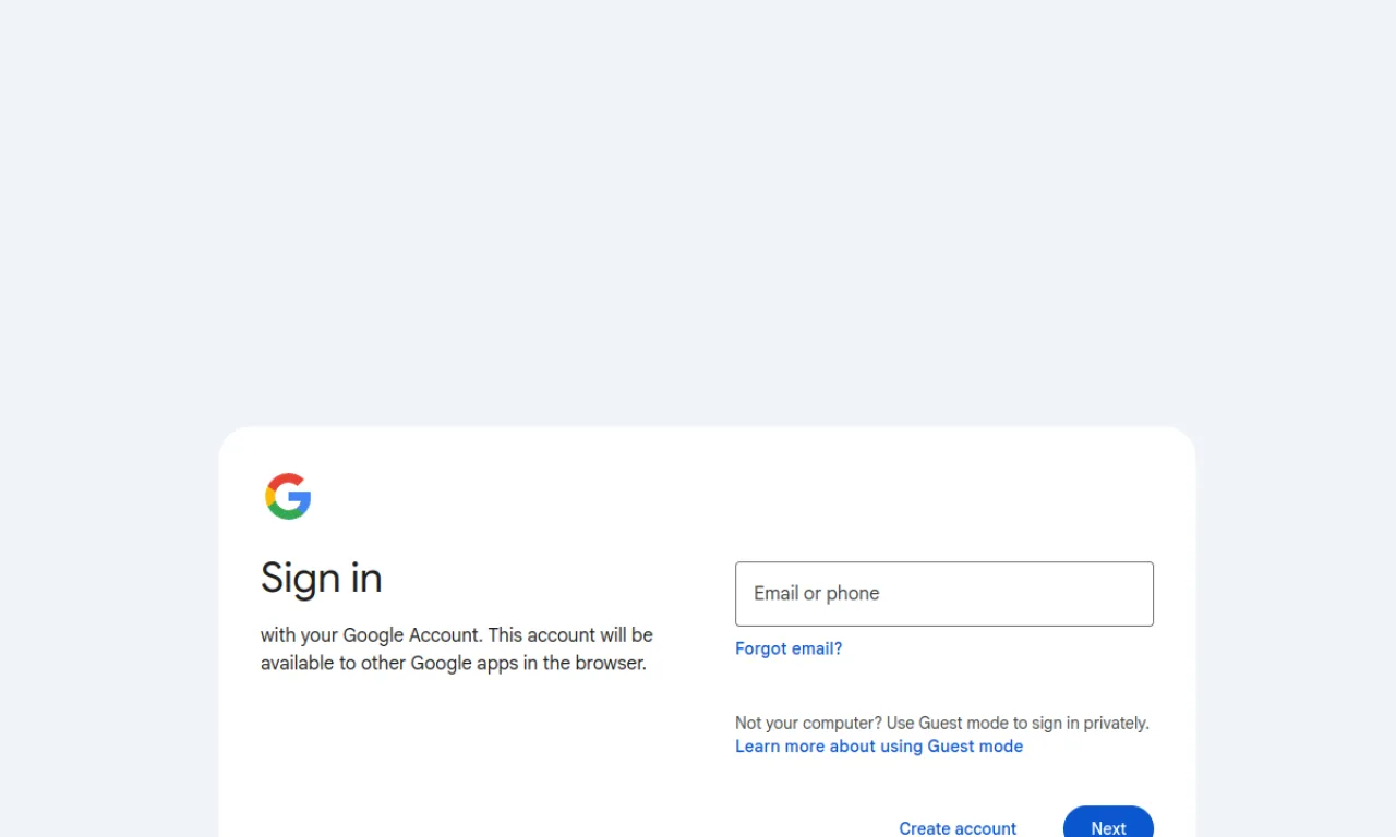 Screenshot of NotebookLM website