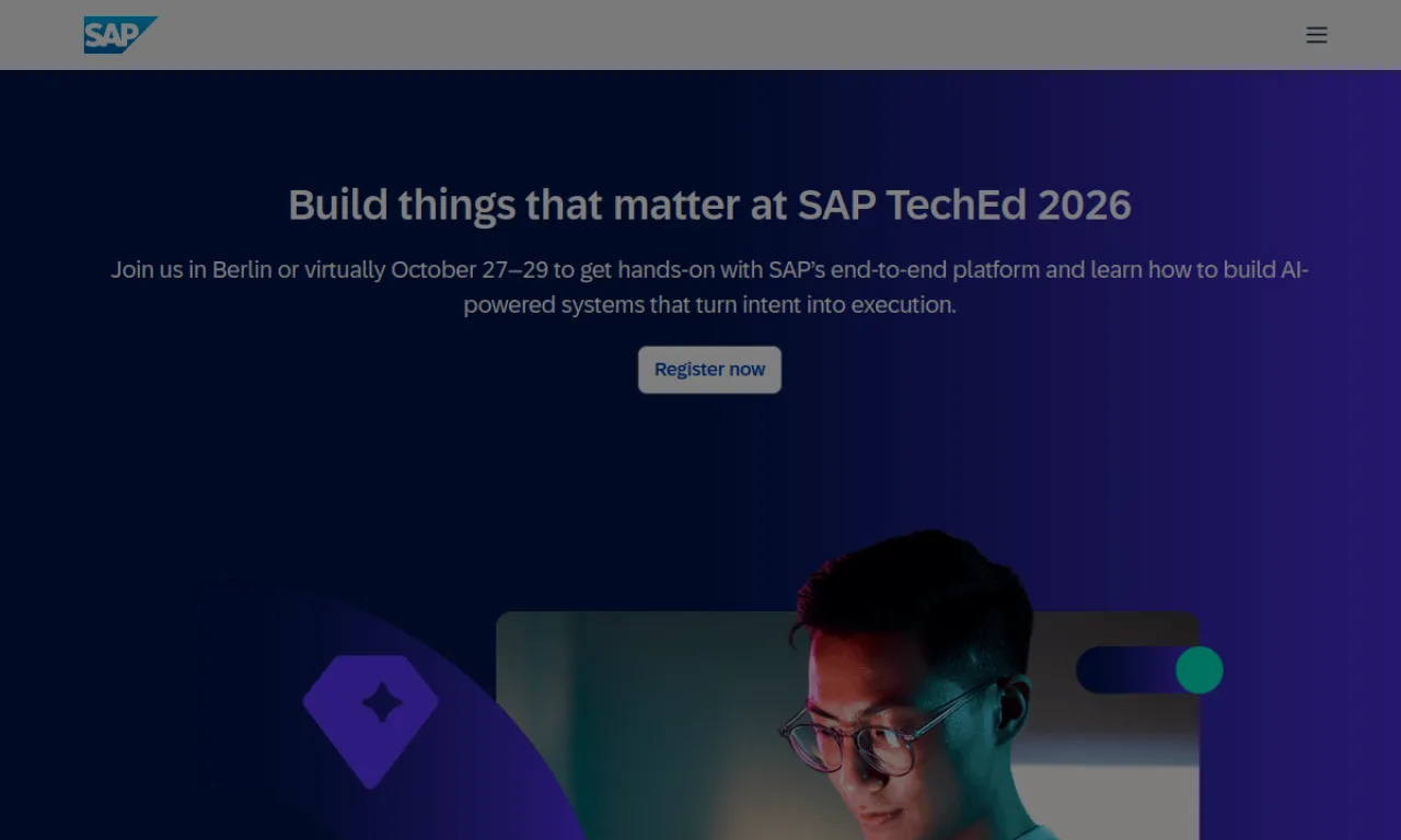Screenshot of SAP CPQ (Callidus) website