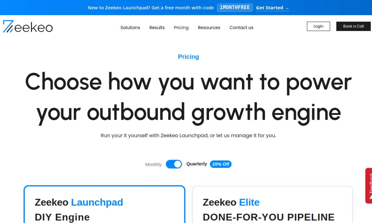 Screenshot of Zopto website