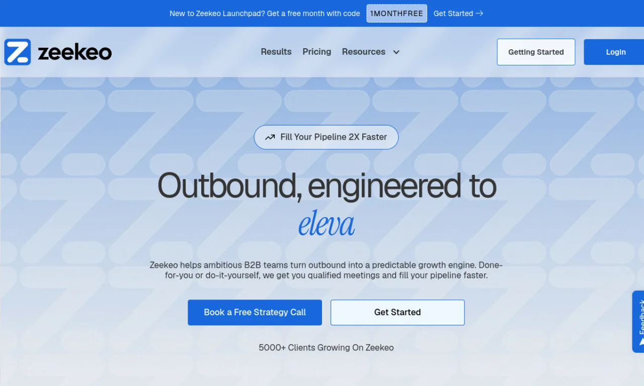Screenshot of Zopto website
