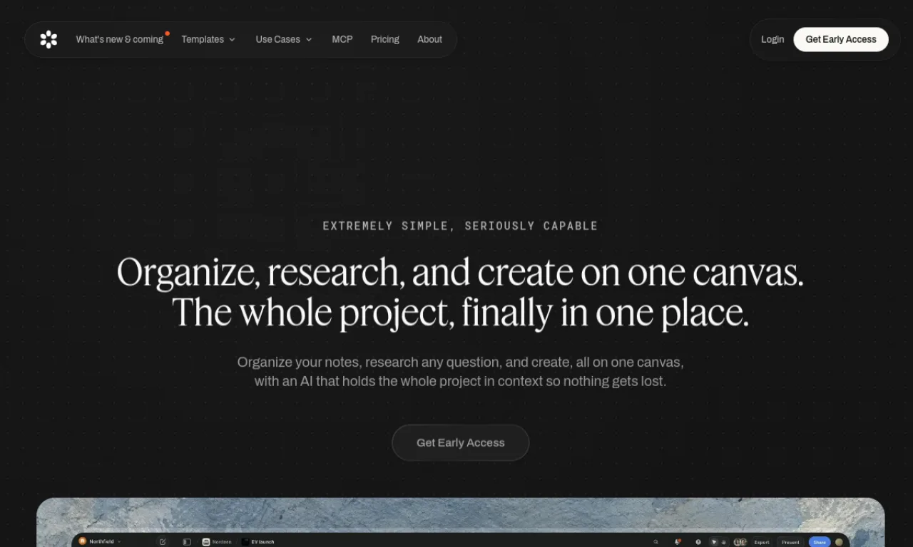 Screenshot of Storyflow website