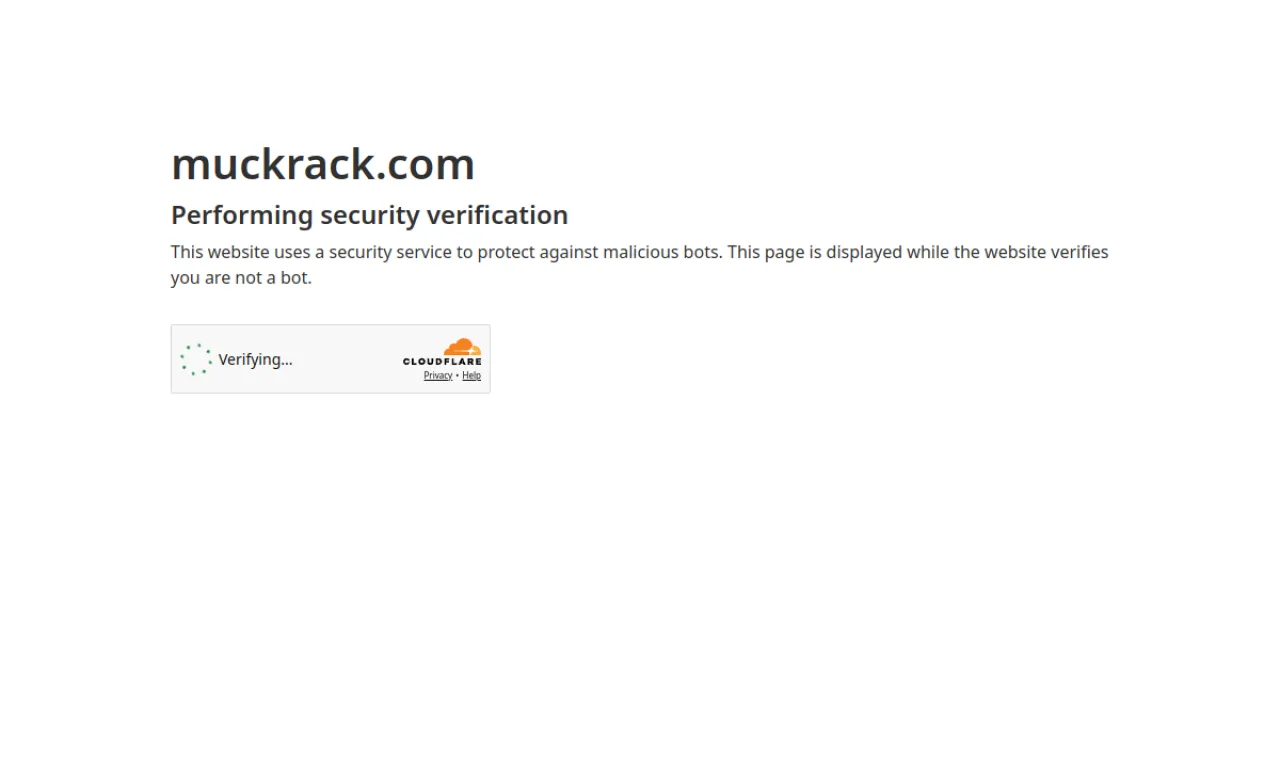 Screenshot of Muck Rack website