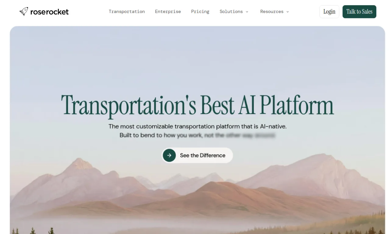 Screenshot of Rose Rocket website