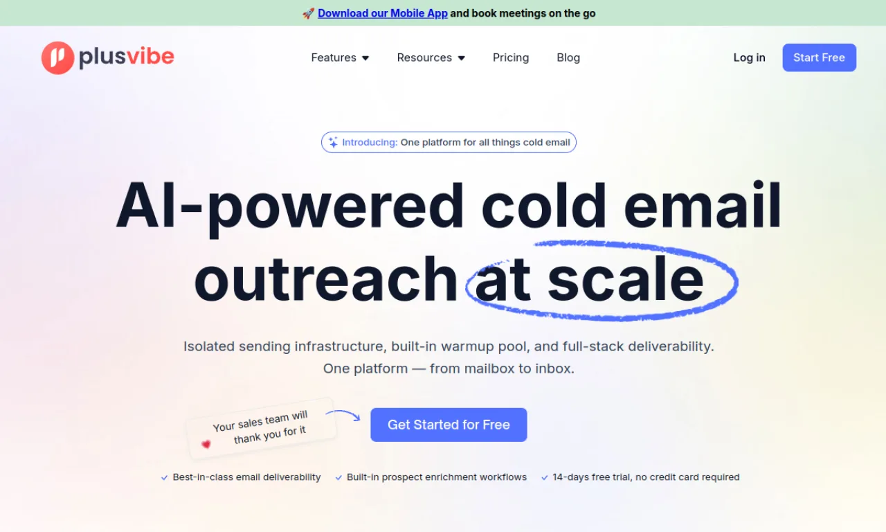 Screenshot of Pipl.ai website