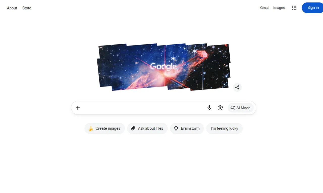 Screenshot of Google Workspace website
