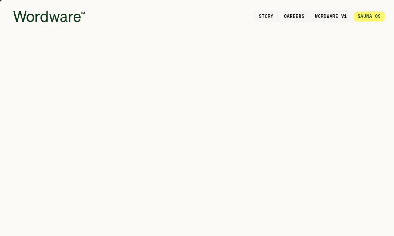 Screenshot of Sim / Wordware website
