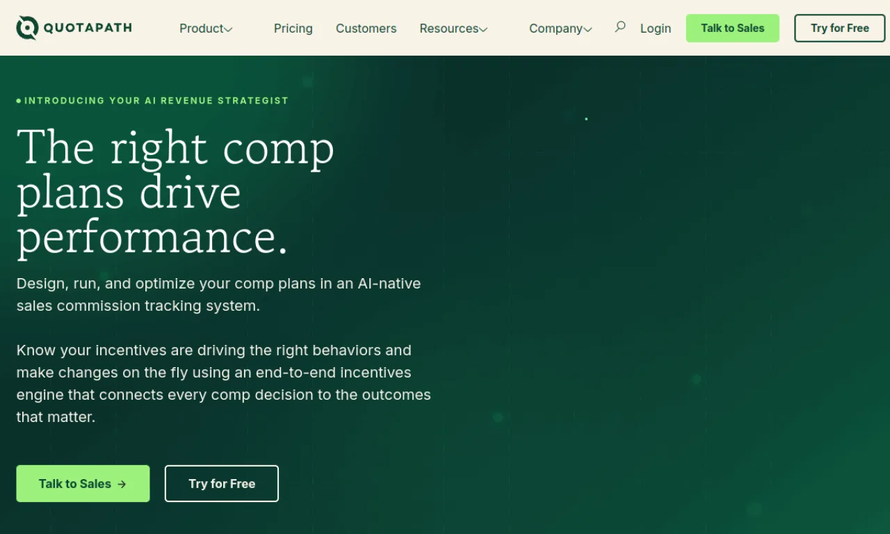 Screenshot of Prosperna / Quotapath quotes website