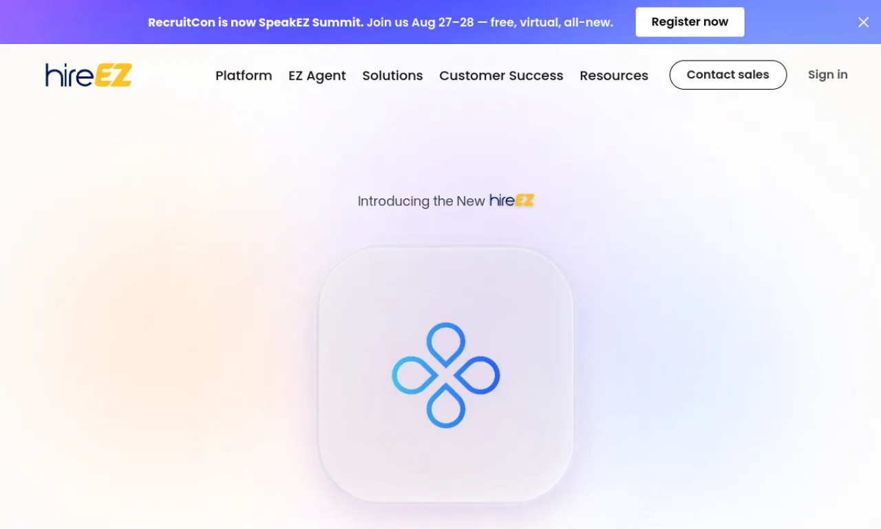 Screenshot of Trinsly / Hireez data website