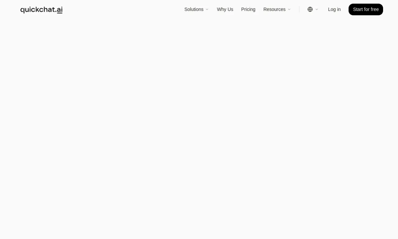 Screenshot of Continual / Quickchat AI website